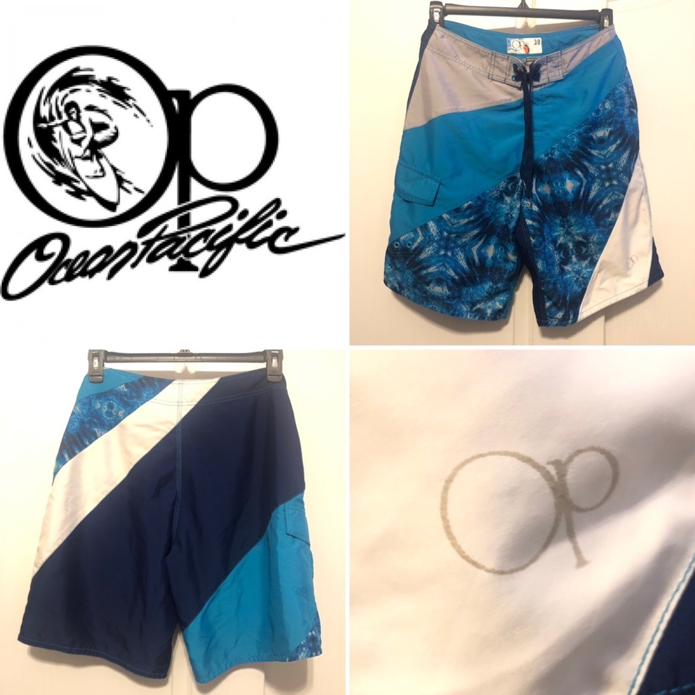 🔘 OCEAN PACIFIC 🔘 Mens Board Shorts